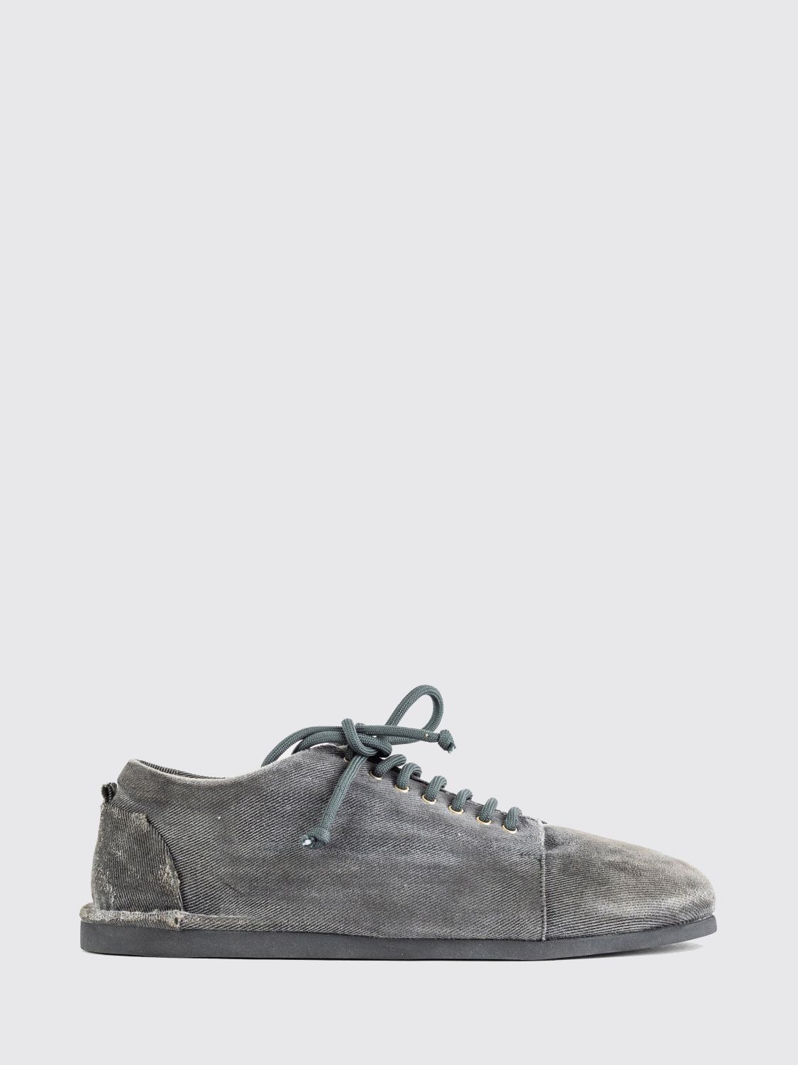 Marsèll Scarpe derby Sancrespella bicolore in denim con effetto usurato