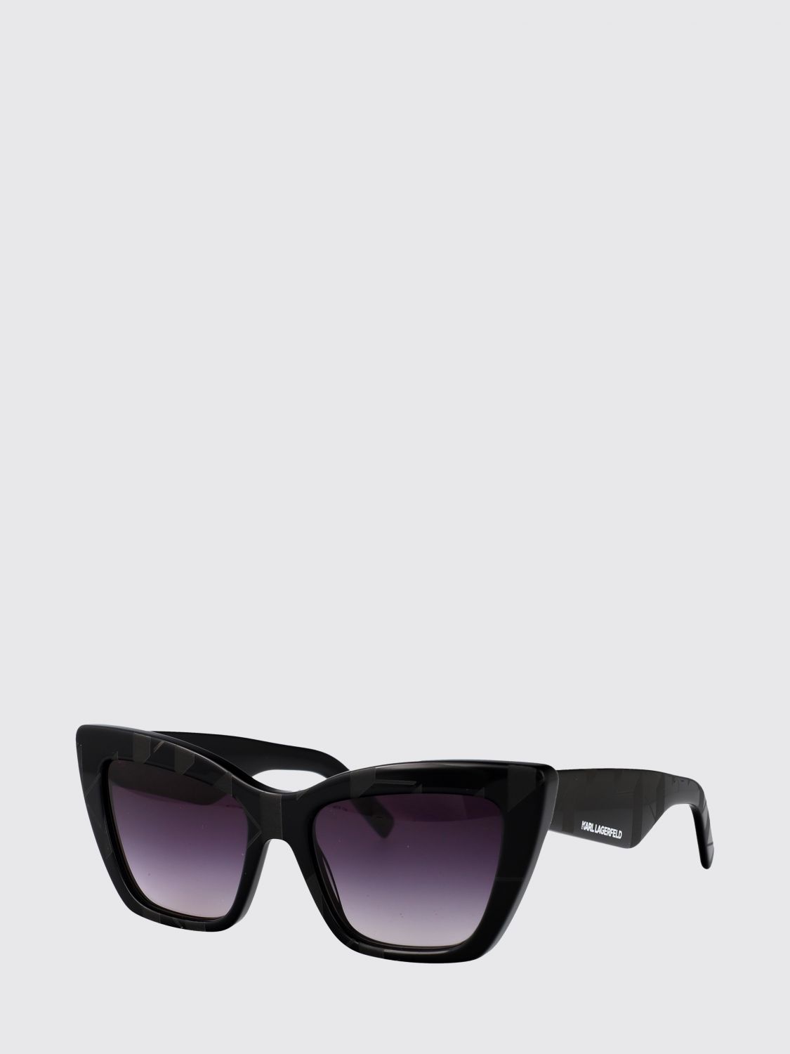 KARL LAGERFELD Occhiali da sole cat eye in acetato con design vintage