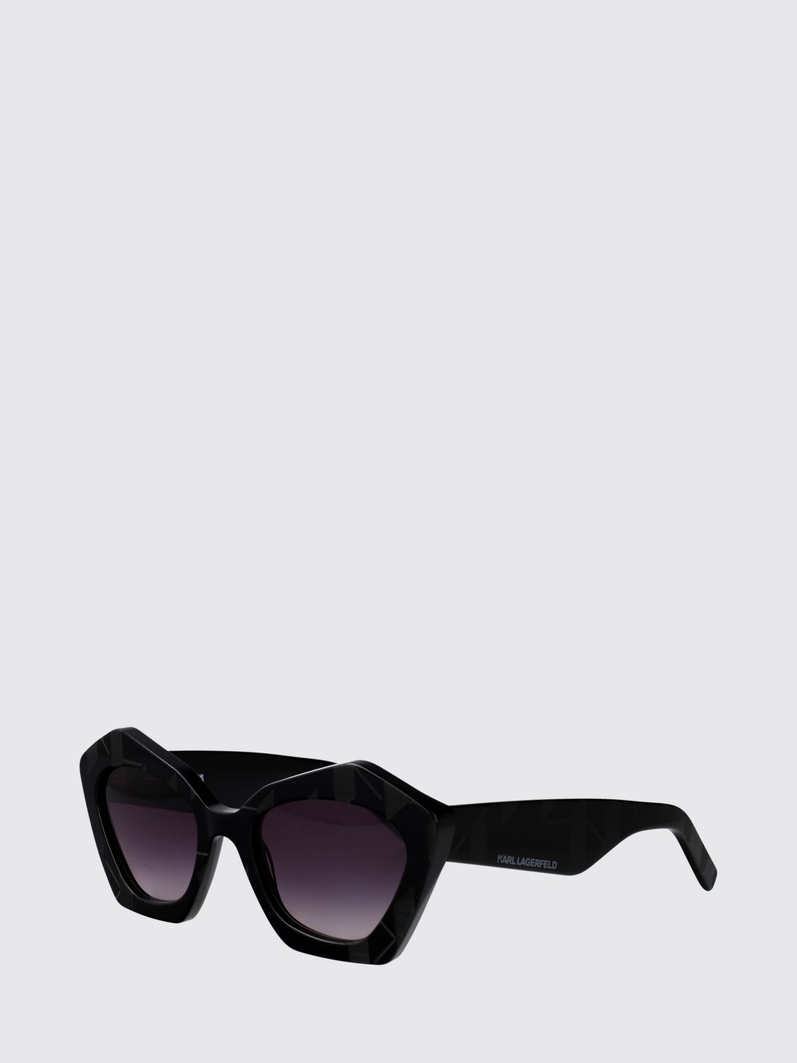 KARL LAGERFELD Occhiali da sole oversize in acetato con forma irregolare