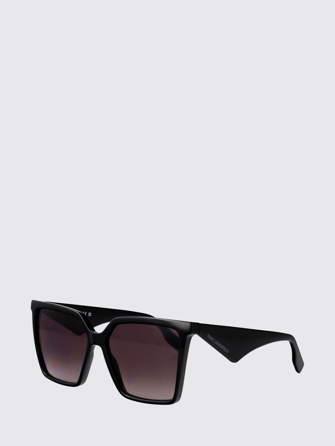 KARL LAGERFELD Occhiali da sole quadrati oversize in acetato con design vintage