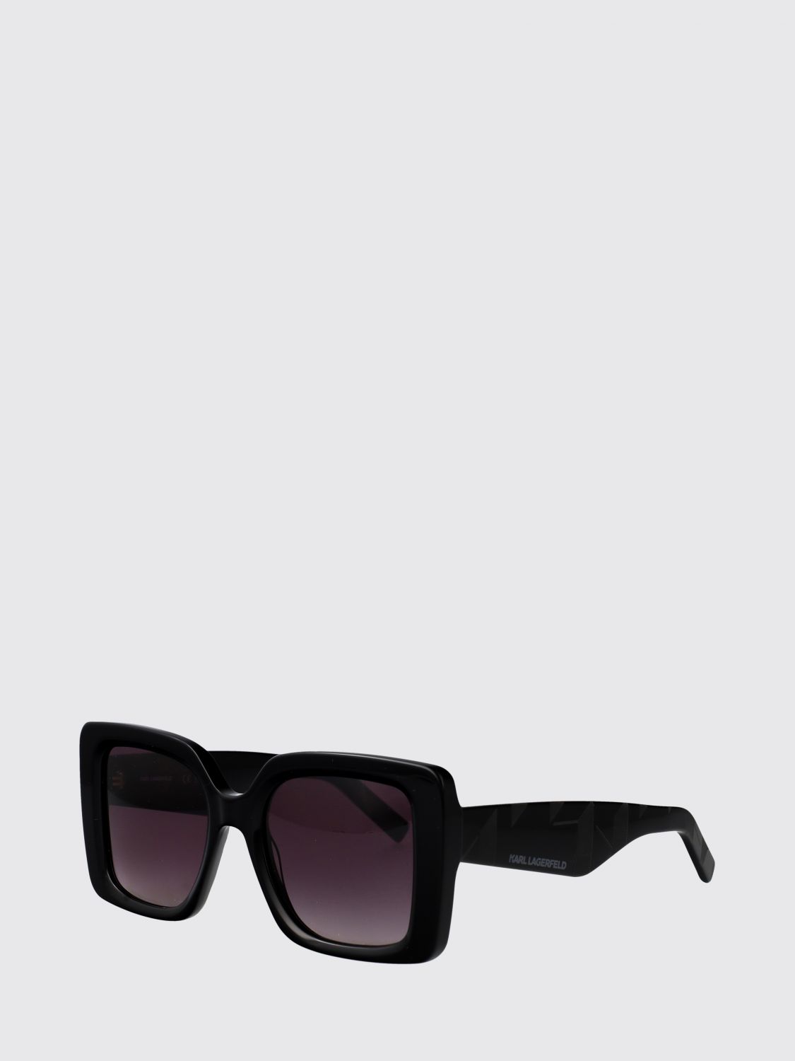 KARL LAGERFELD Occhiali da sole quadrati oversize in acetato con design vintage