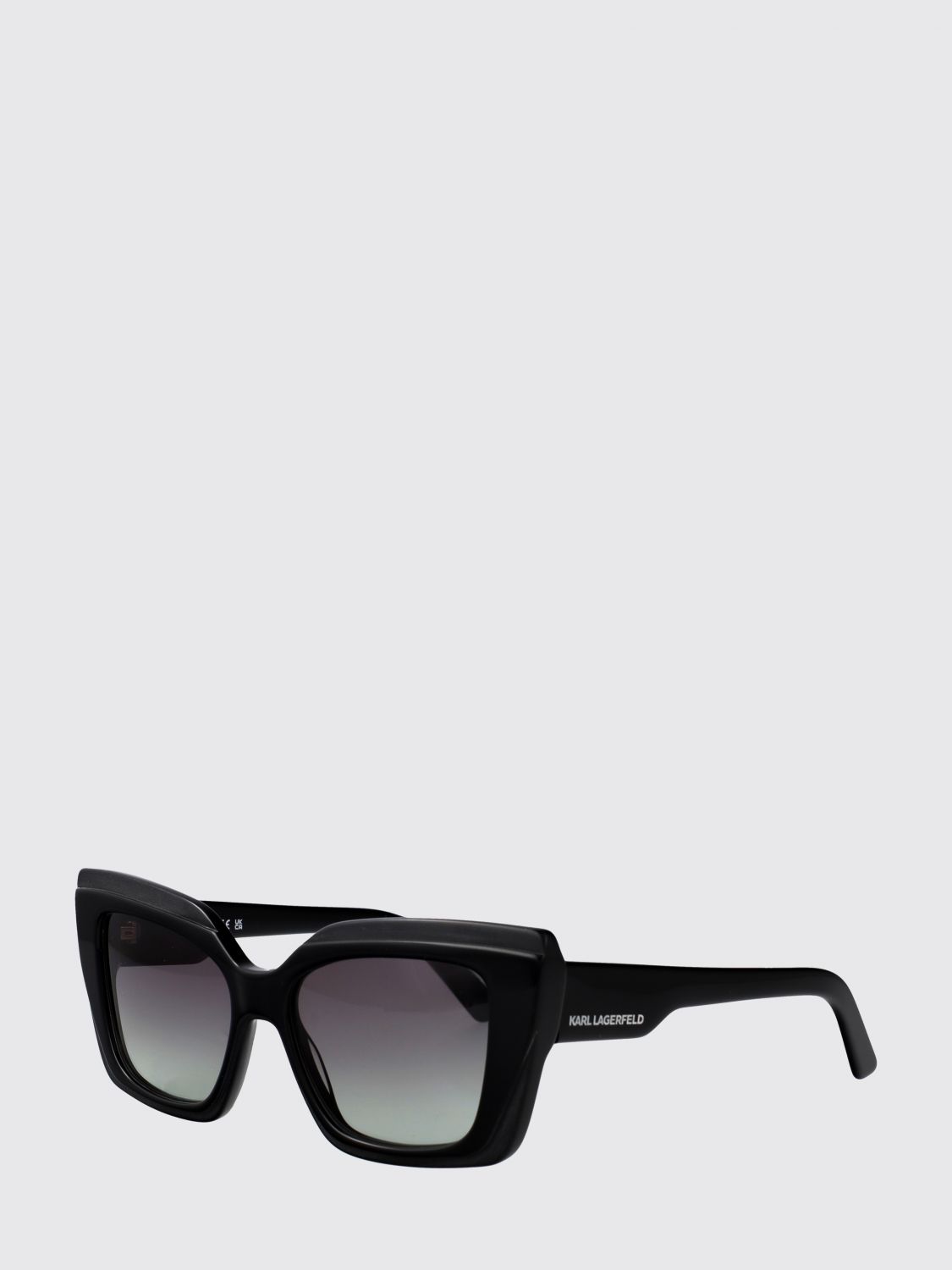 KARL LAGERFELD Occhiali da sole cat eye oversize in acetato con design vintage