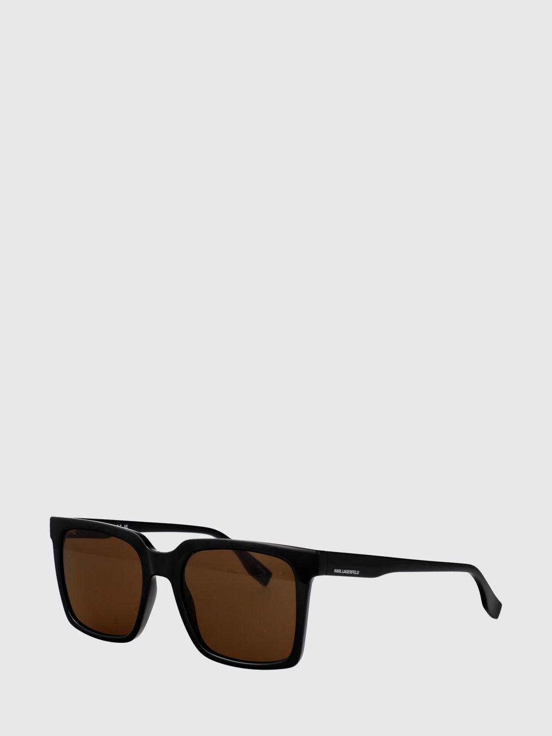 KARL LAGERFELD Occhiali da sole quadrati oversize in acetato con logo a contrasto