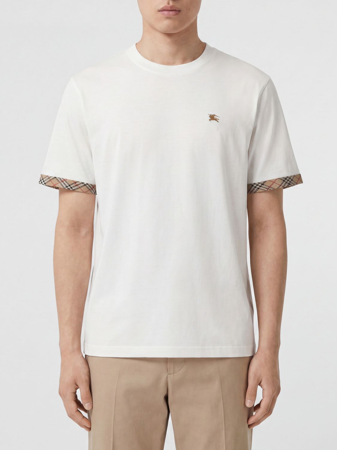 BURBERRY Camicia Uomo colore Bianco