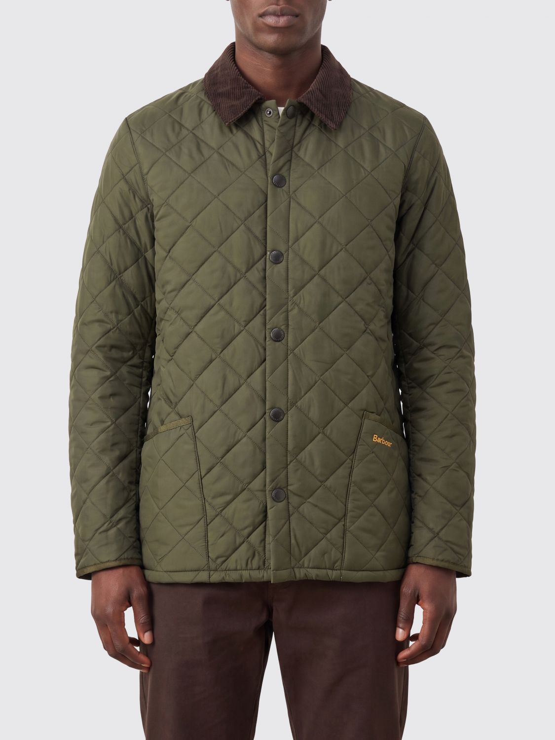 BARBOUR Heritage Liddesdale Quilted Jacket with Velvet Collar　BARBOUR ヘリテージ リッズデール キルティング ジャケット ベルベット襟付き BARBOUR