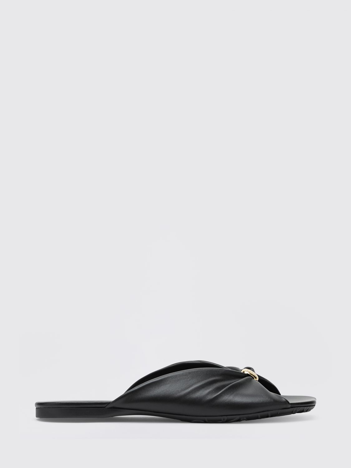 LOEWE Sandali mules Pebble in nappa d'agnello con tacco basso