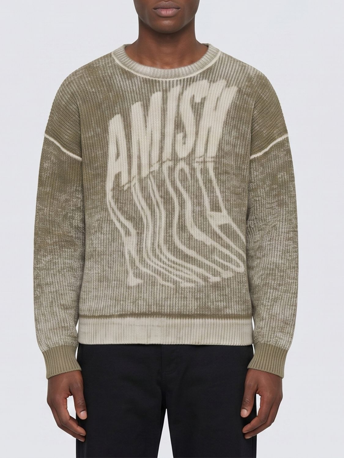 Amish Sweater Men In Green