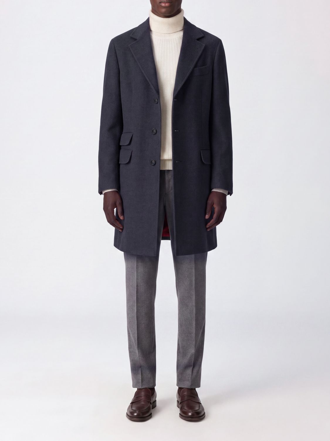 BRUNELLO CUCINELLI Coat Men color Black