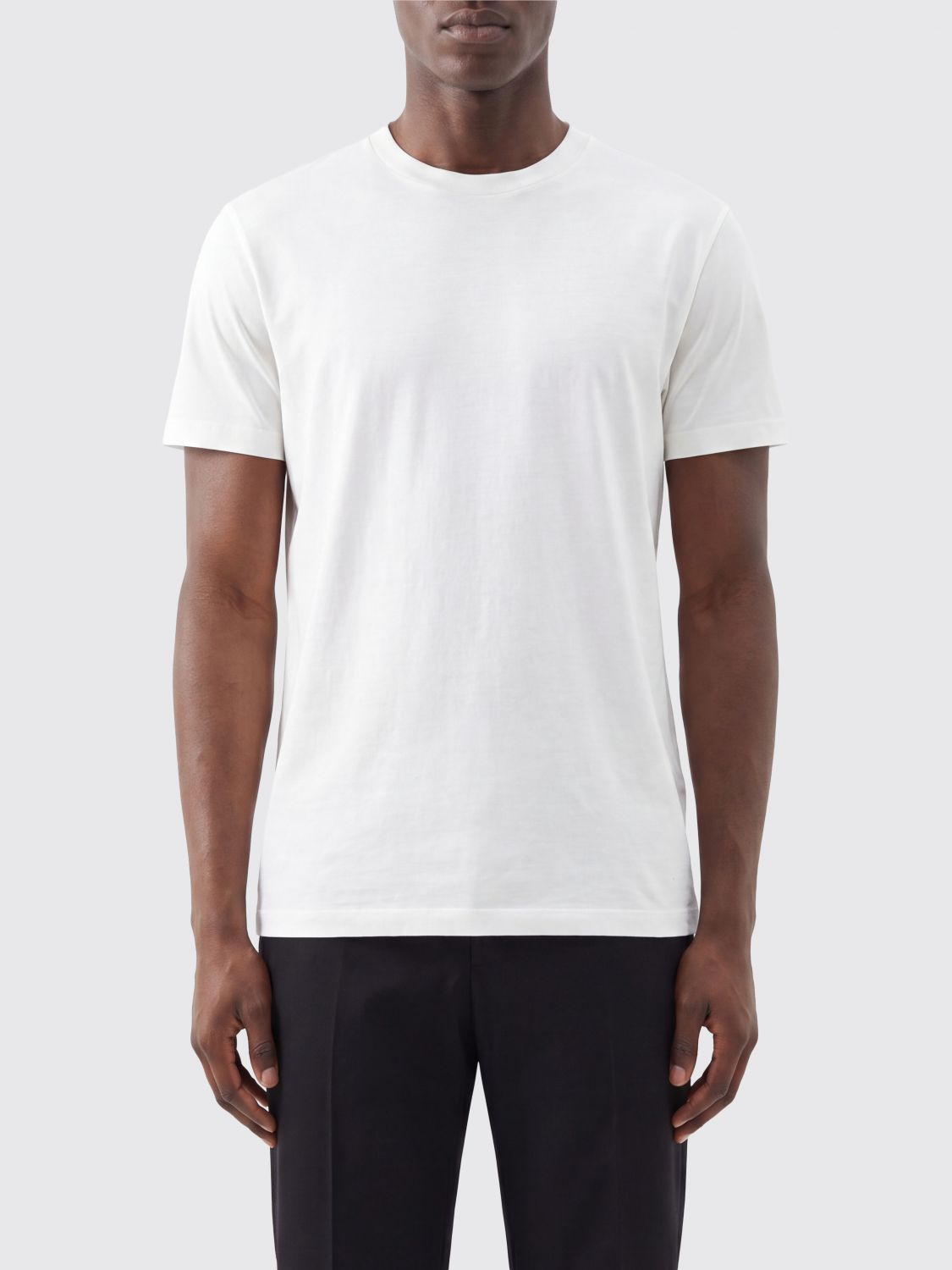 TOM FORD Crewneck Lyocell and Cotton Blend T-Shirt　TOM FORD クルーネック リヨセル & コットン ブレンド T シャツ TOM