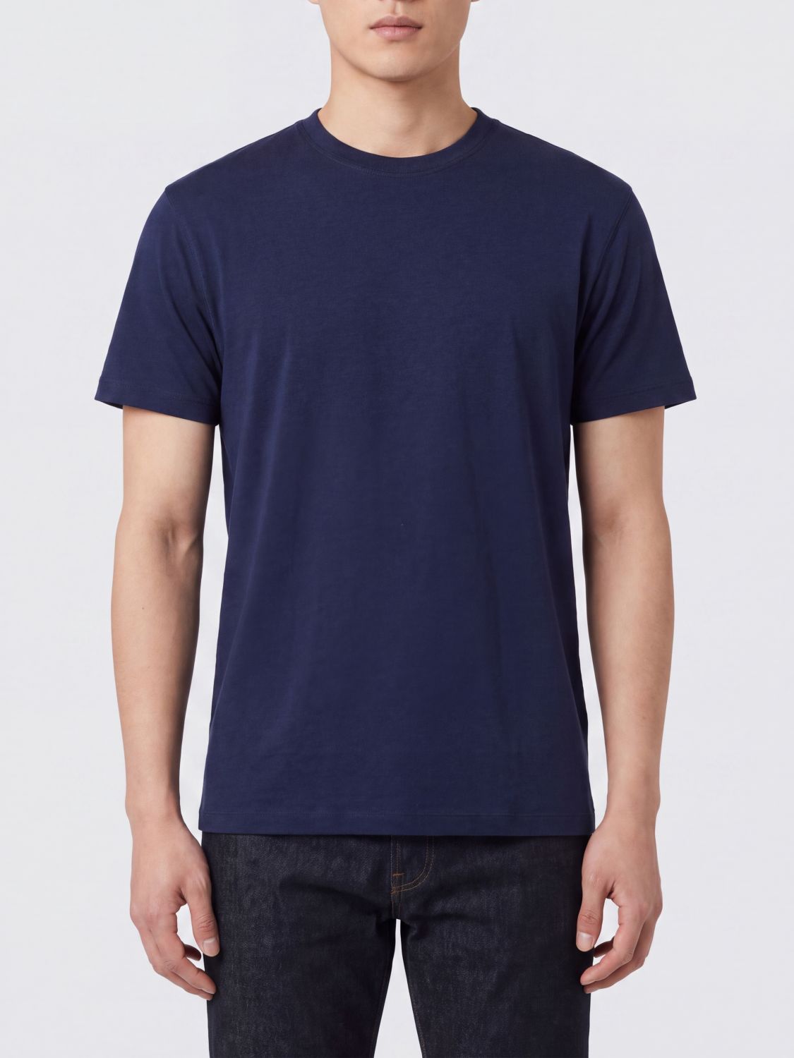 TOM FORD T-shirt girocollo in misto lyocell e cotone