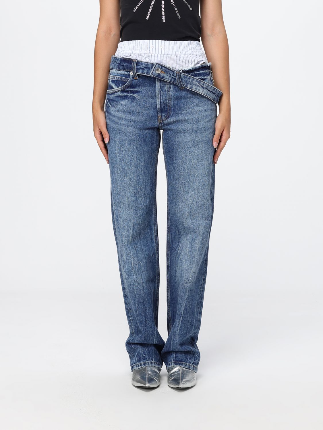 ALEXANDER WANG Jeans Donna colore Blue