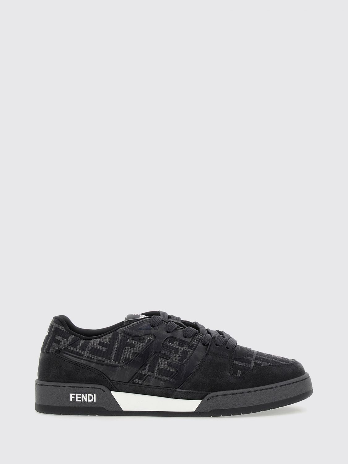 FENDI Match Low-Top-Sneaker aus Jacquard-Stoff mit FF-Monogramm