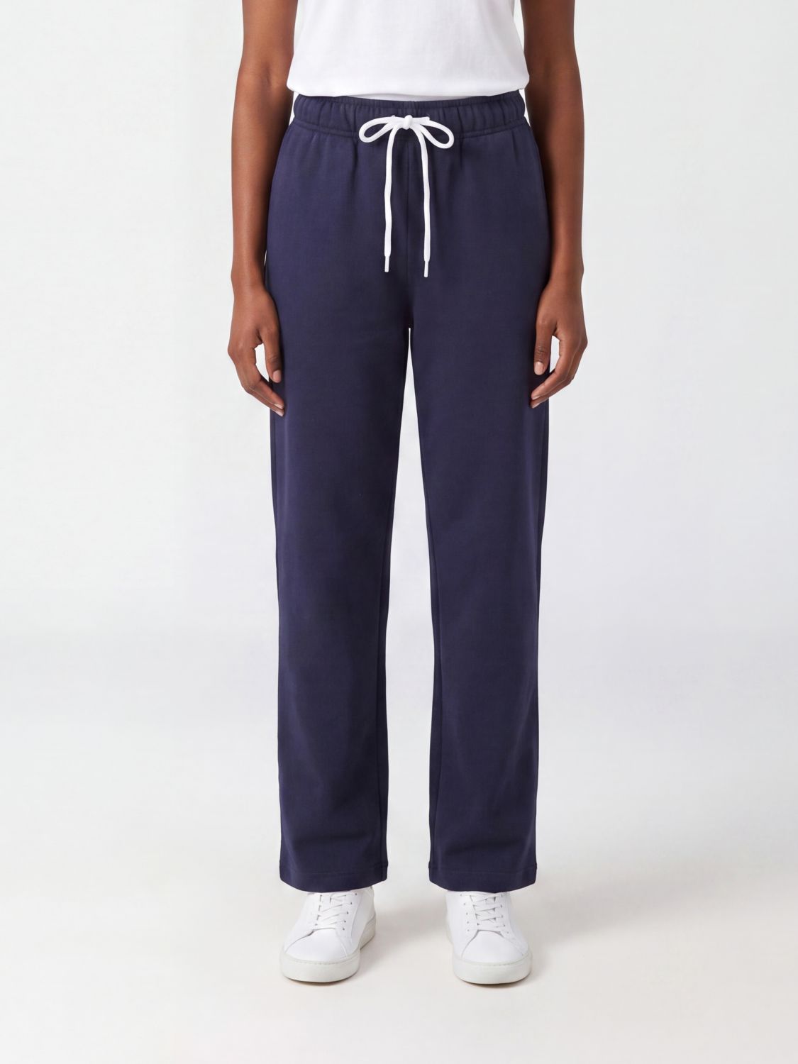POLO RALPH LAUREN Jogginghose aus Baumwolle mit weitem Bein und hoher Taille