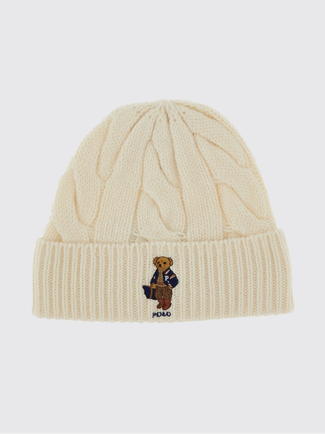 POLO RALPH LAUREN Hat Woman color Yellow Cream