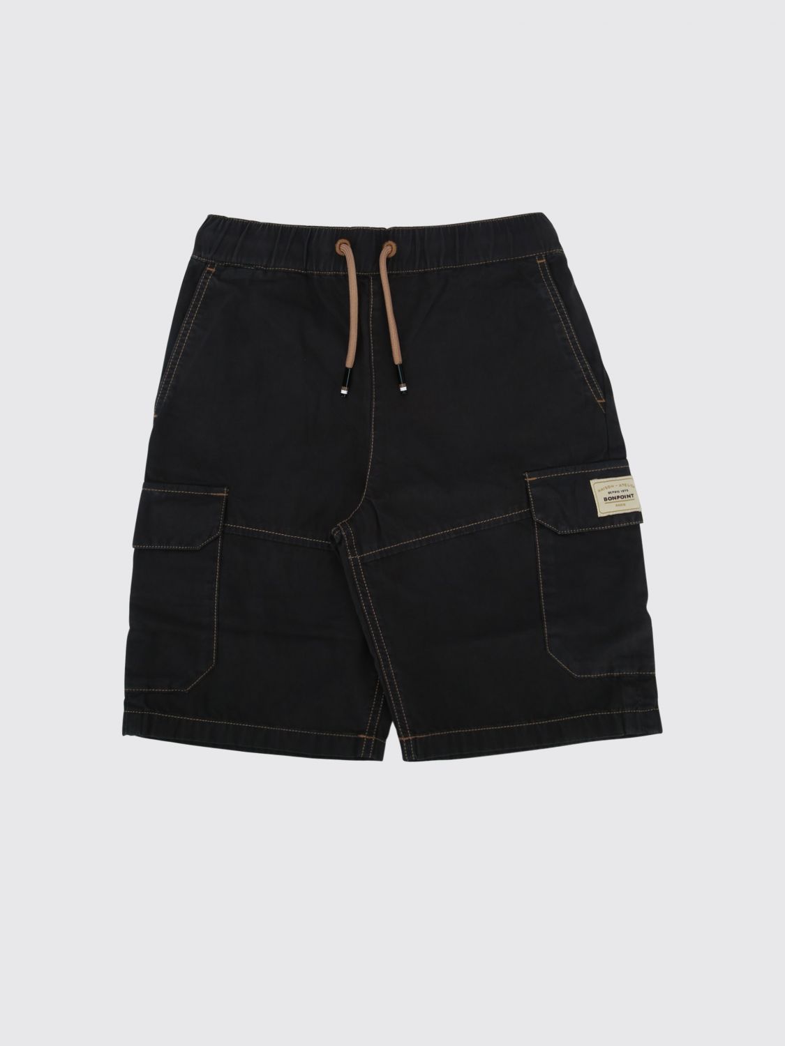 BONPOINT Pantaloncini cargo da bambino in cotone biologico con tasche