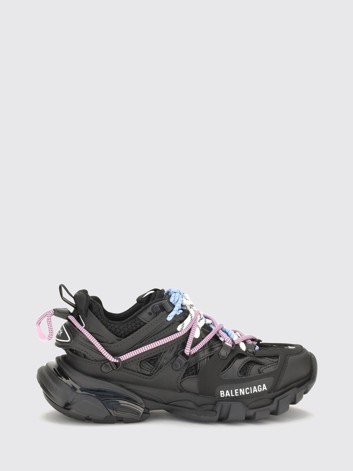 BALENCIAGA Track Trail Sneaker aus Mesh mit gekerbter Sohle und Zuglasche