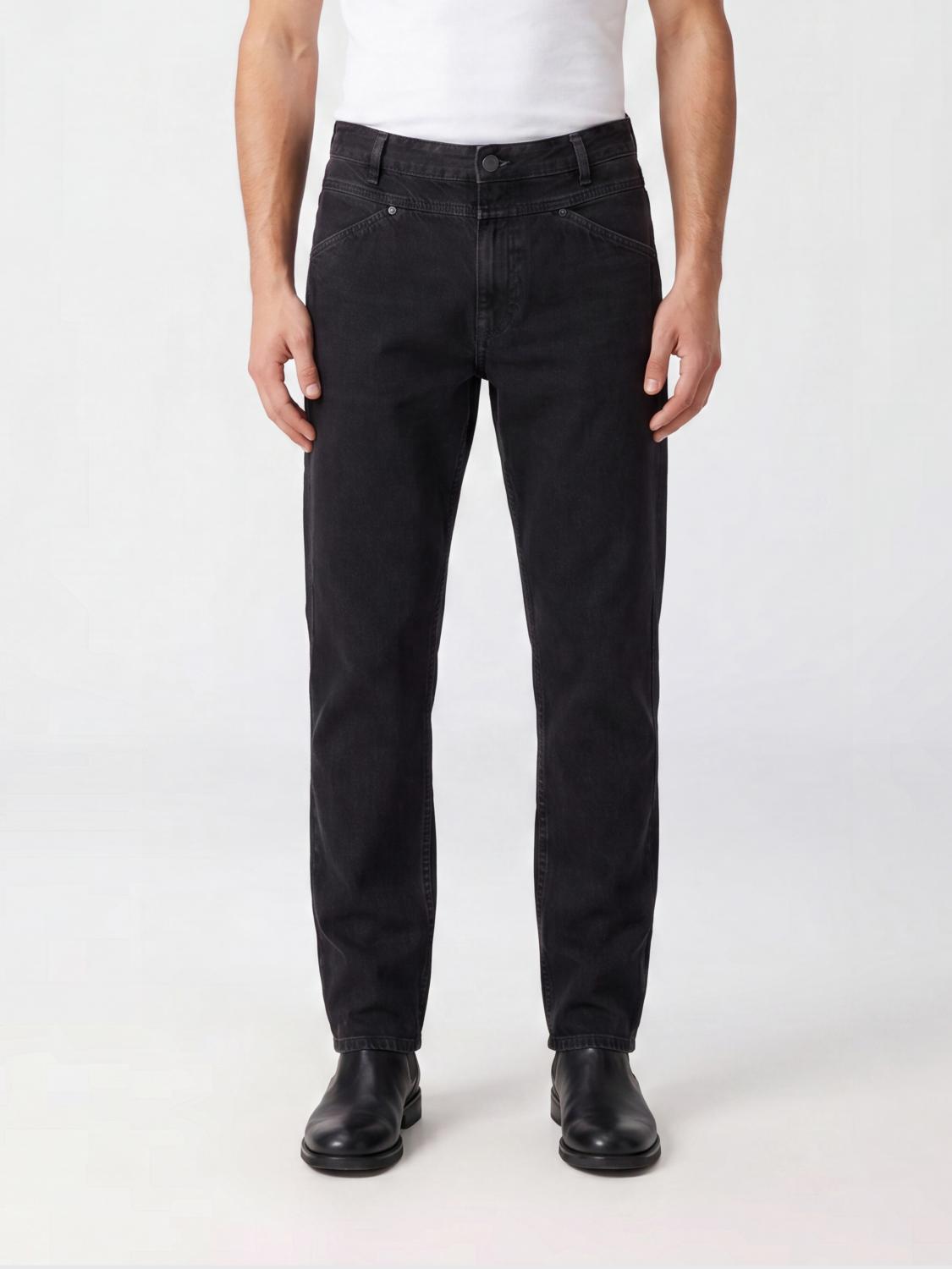 CLOSED Jeans X-Lent tapered fit in denim di cotone a cinque tasche