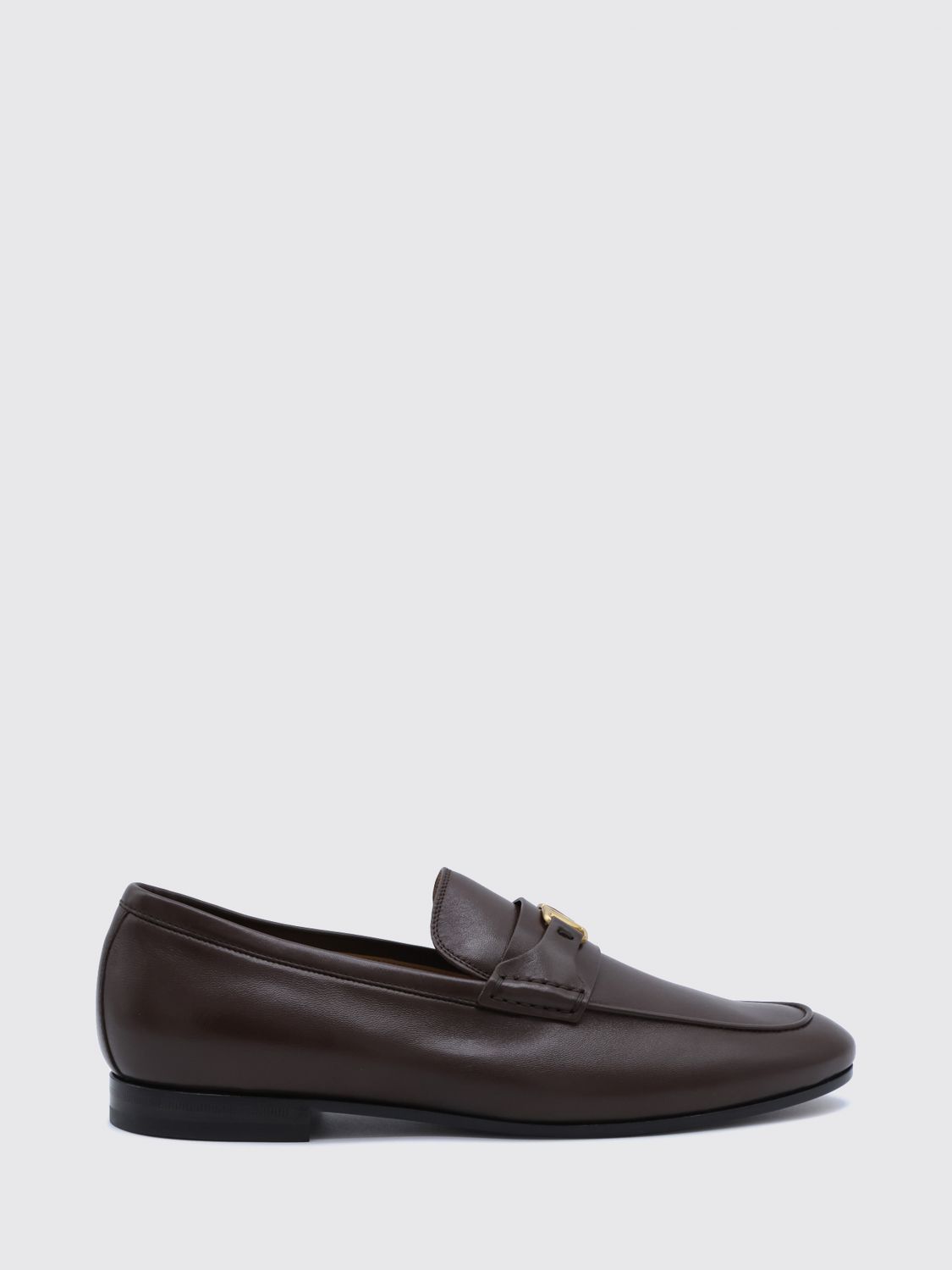VALENTINO GARAVANI Mocassini VLogo Signature in pelle di vitello liscia con traversina