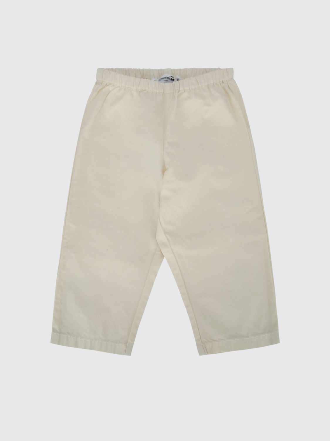 BONPOINT Pantaloni casual da bambino in cotone biologico con vita elasticizzata