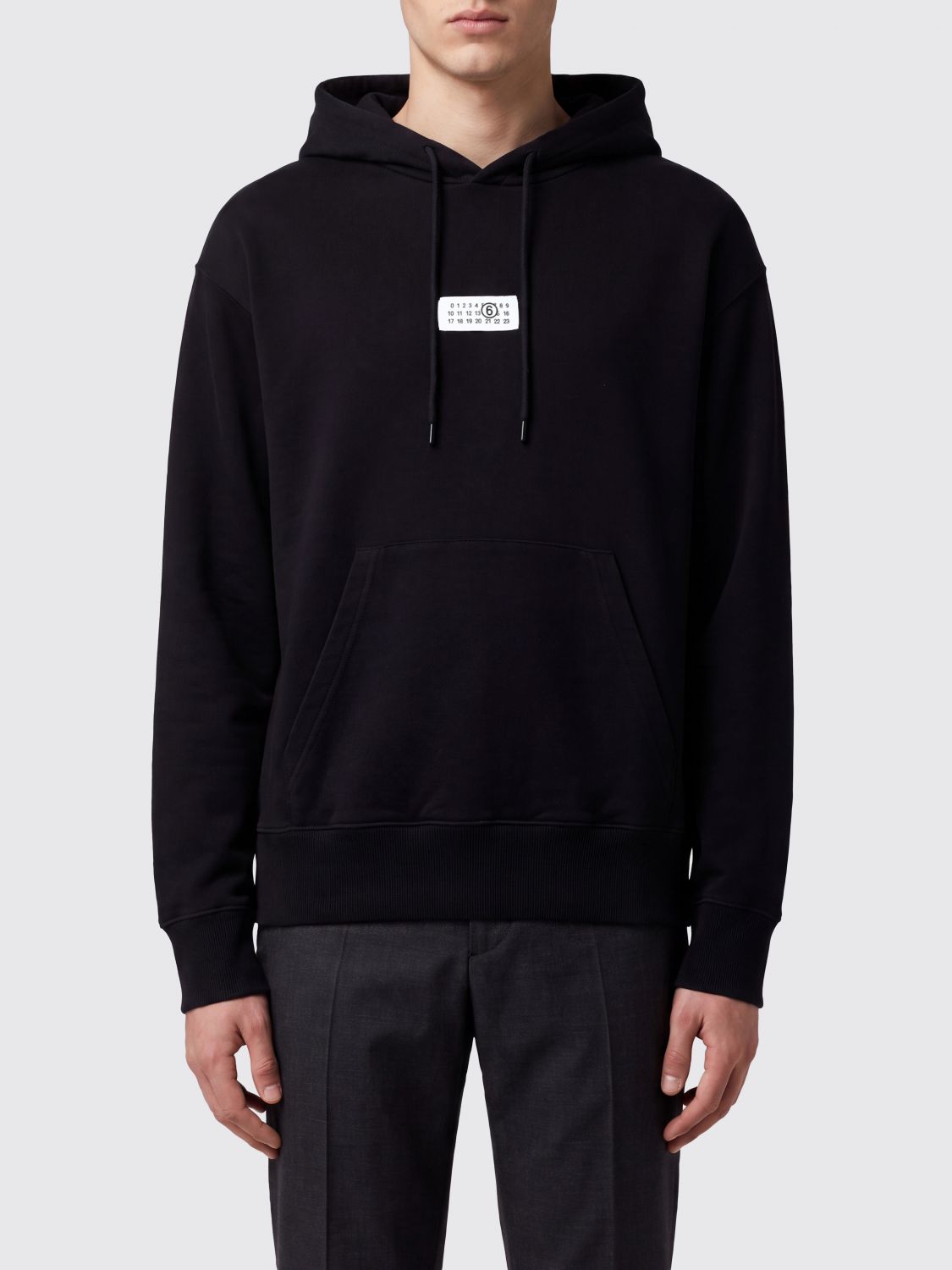 MM6 MAISON MARGIELA Sweatshirt Men color Black