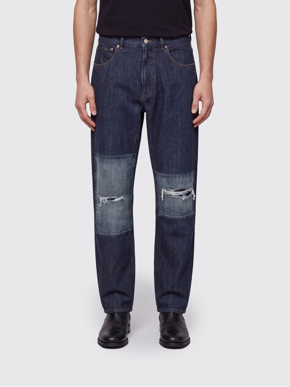 MM6 MAISON MARGIELA Jeans Men color Denim