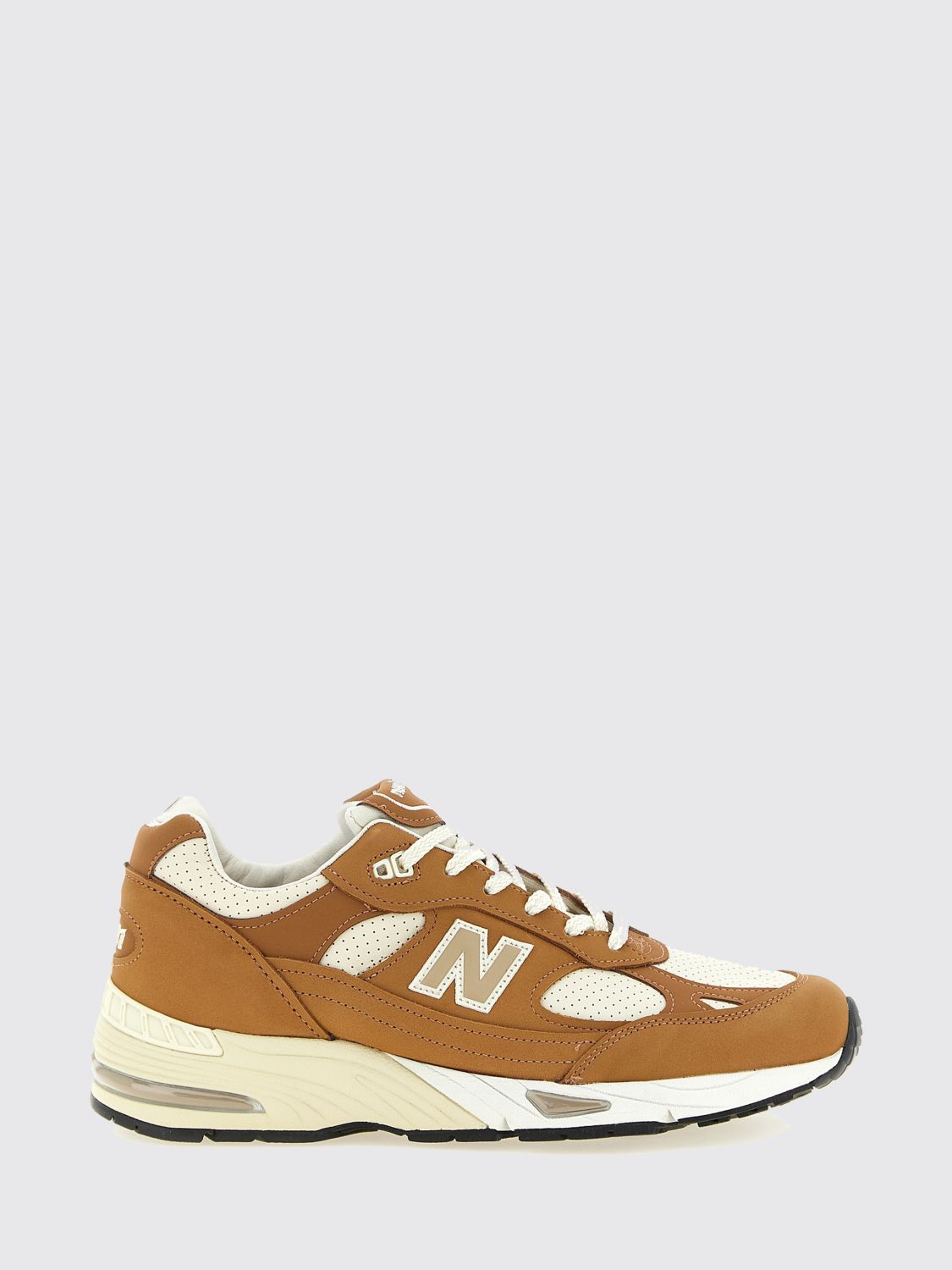 NEW BALANCE Made in UK M991v1 Bicolour Nubuck and Mesh Trainers