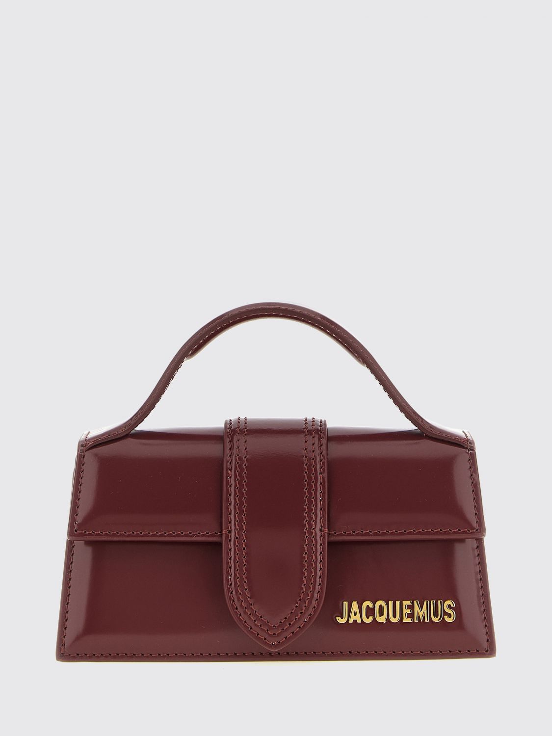 JACQUEMUS Bambino Mini-Handtasche aus Kalbsleder mit abnehmbarem Riemen