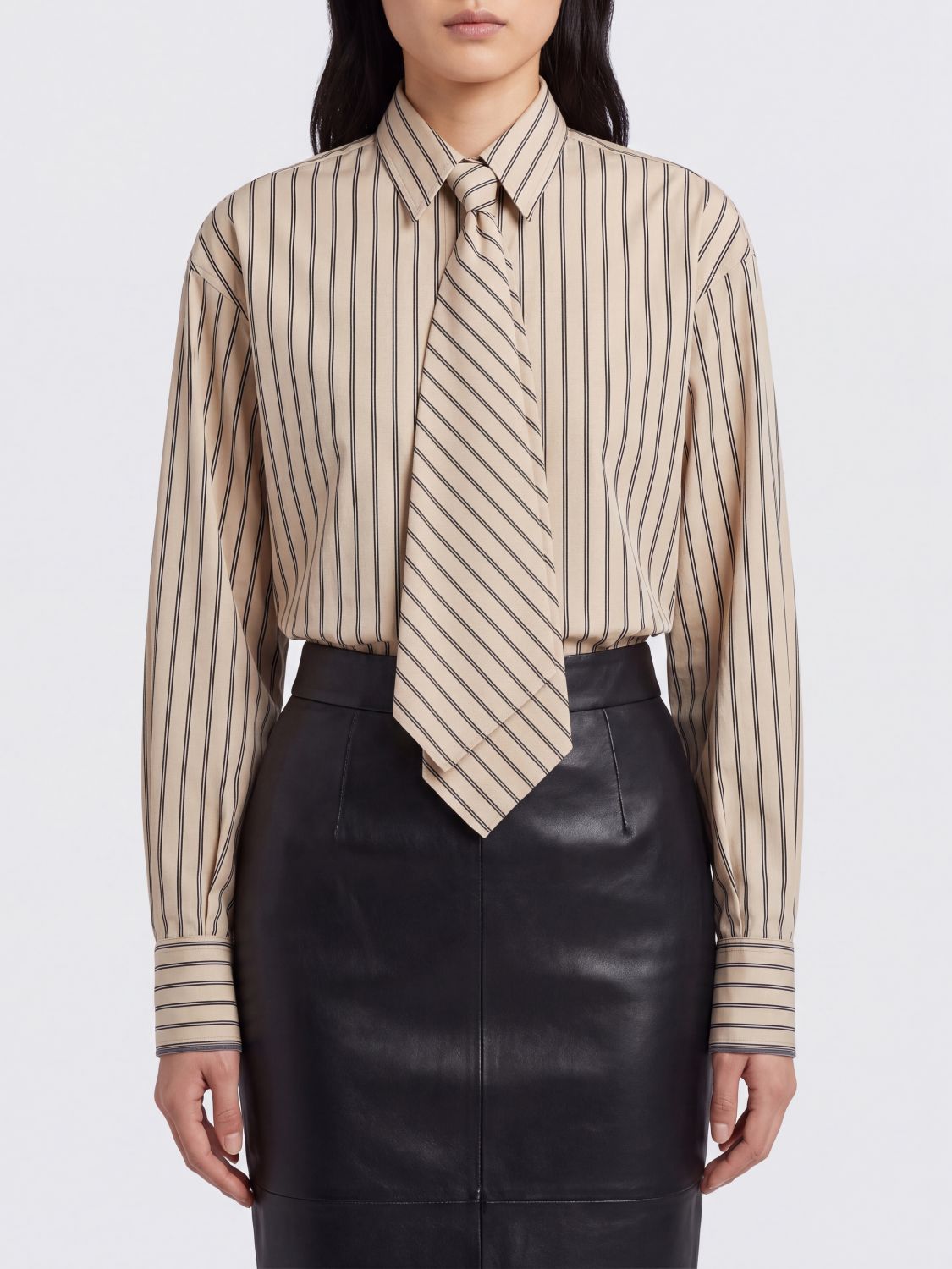 BRUNELLO CUCINELLI Shirt Woman color Beige