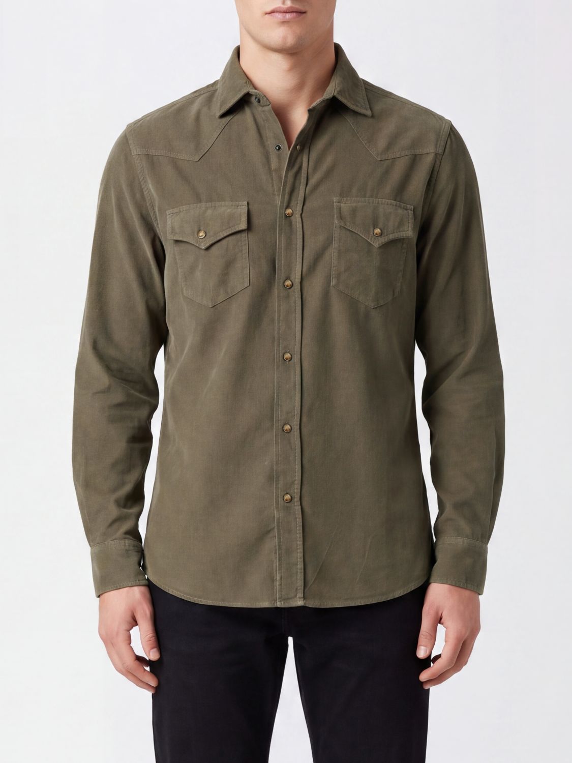 BRUNELLO CUCINELLI Shirt Men color Green