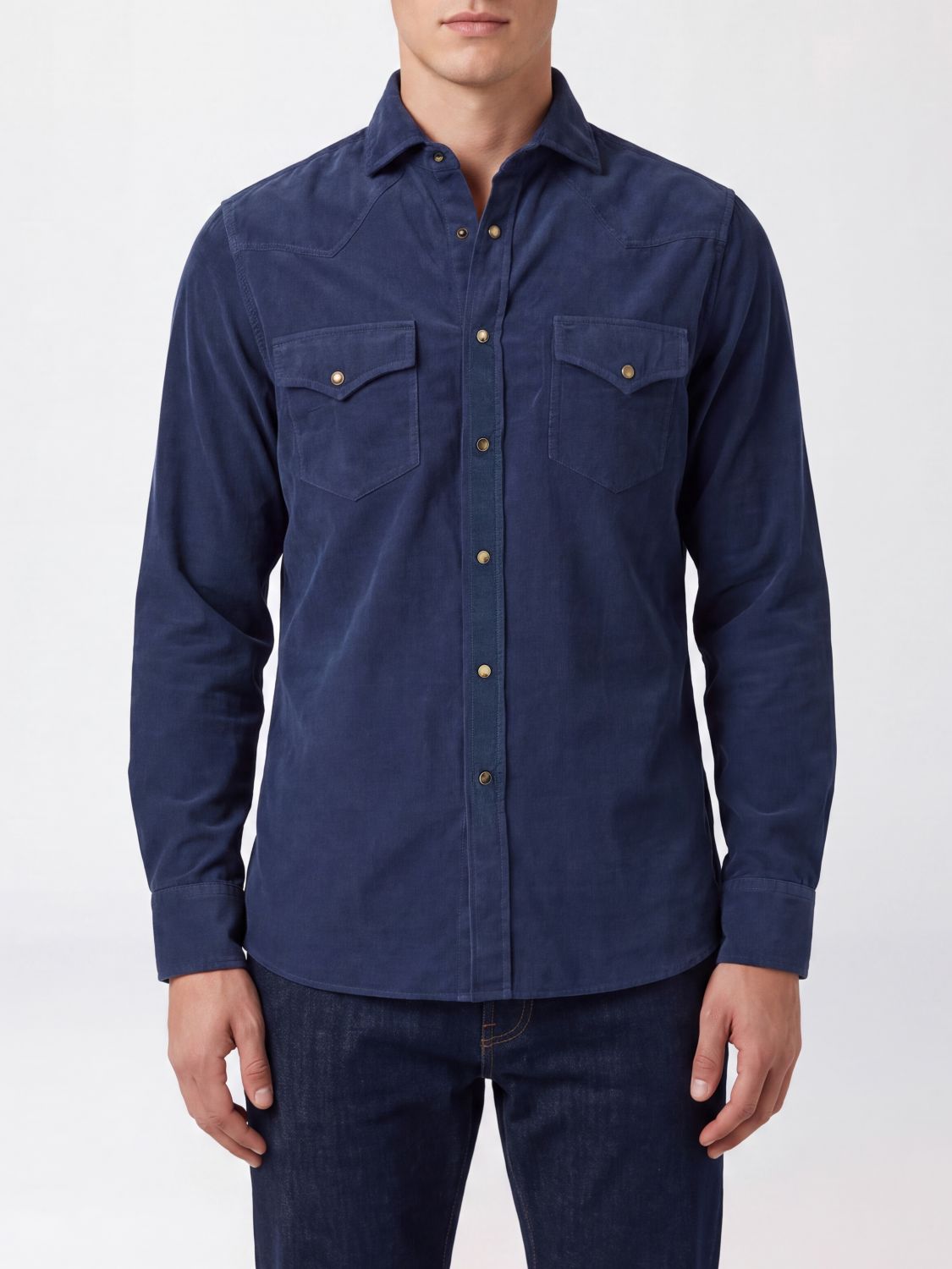 BRUNELLO CUCINELLI Shirt Men color Navy