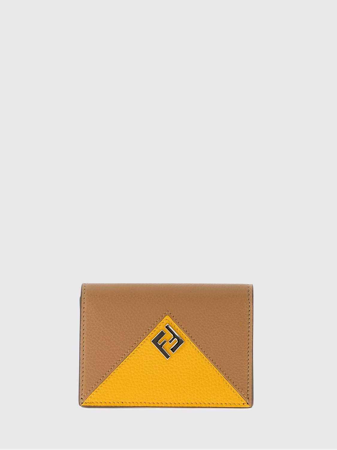 FENDI Bifold-Kartenetui Lui für Herren aus Leder mit FF-Monogramm