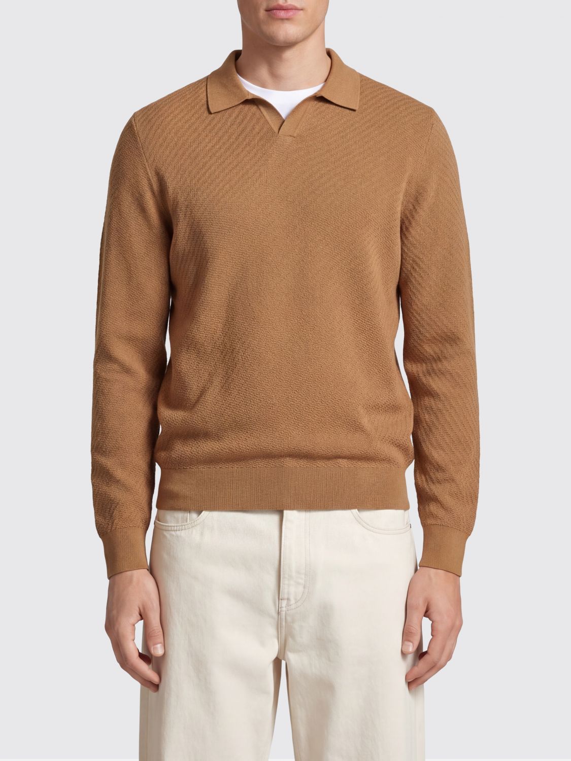 BOSS Maglia Uomo colore Marrone