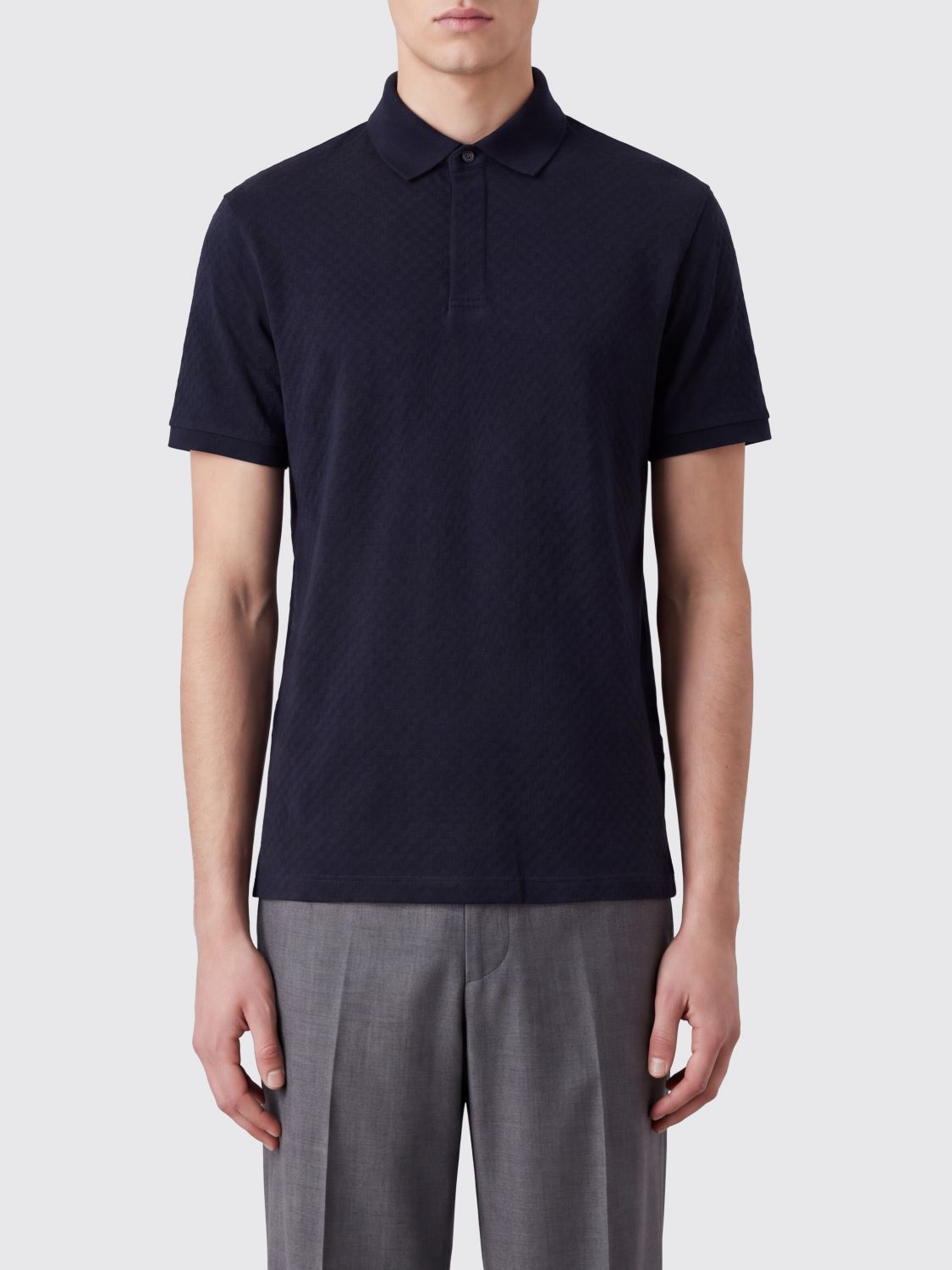EMPORIO ARMANI Polo Uomo colore Blue Navy