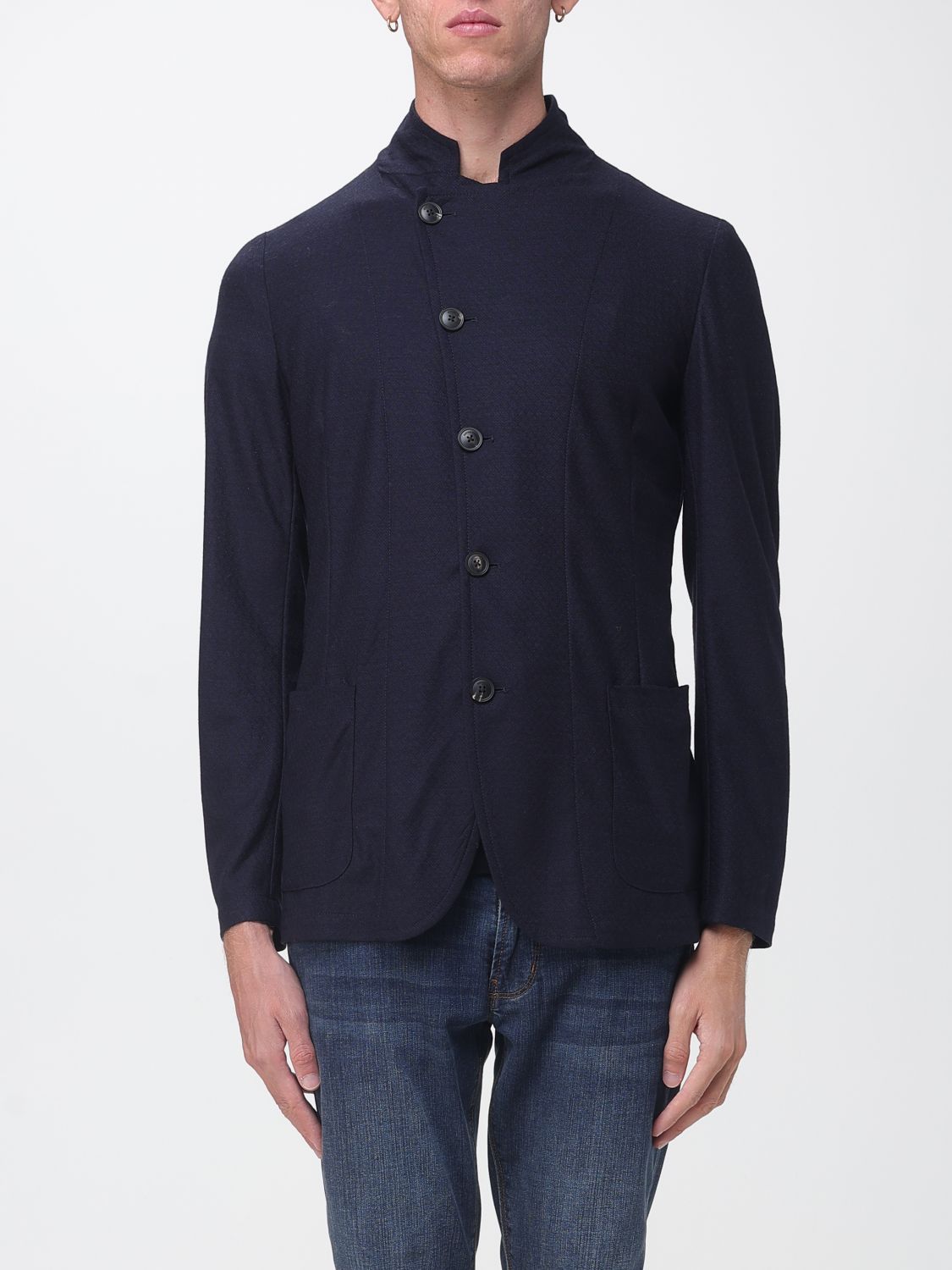 EMPORIO ARMANI Giacca Uomo colore Blue Navy