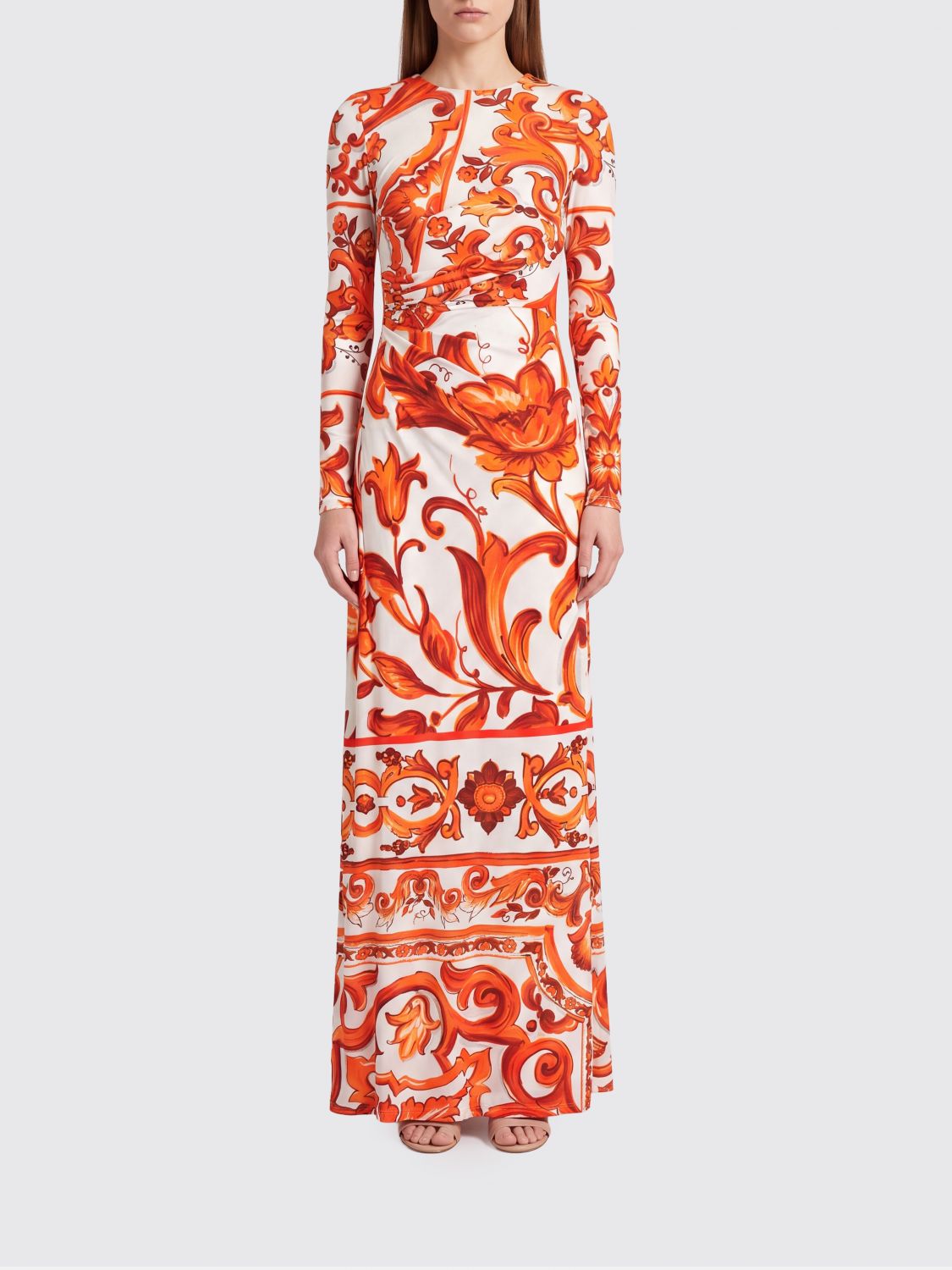 DOLCE & GABBANA Dress Woman color Orange