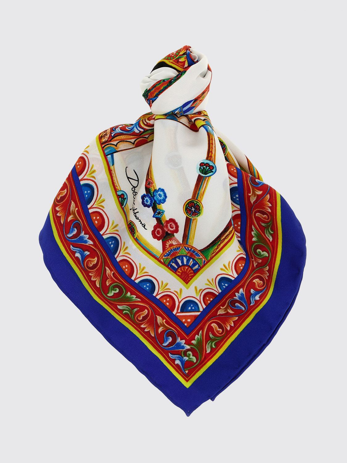 DOLCE & GABBANA Neck Scarf Woman color Multicolor