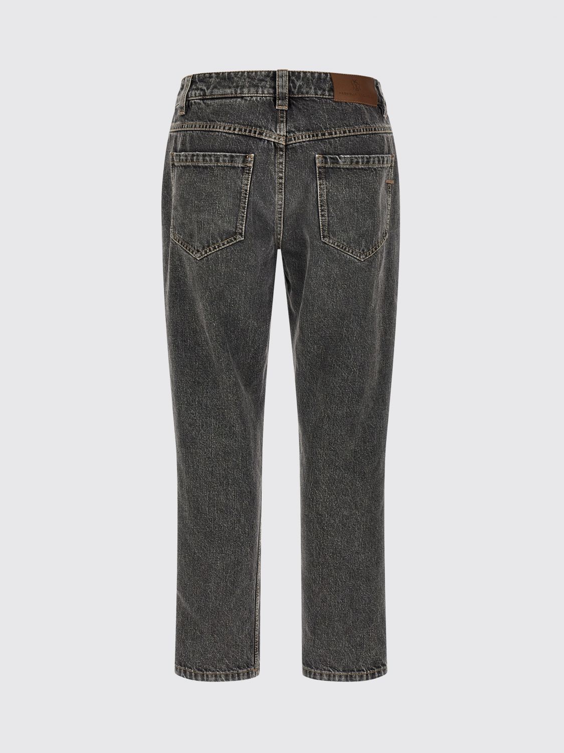 BRUNELLO CUCINELLI Jeans Woman color Grey