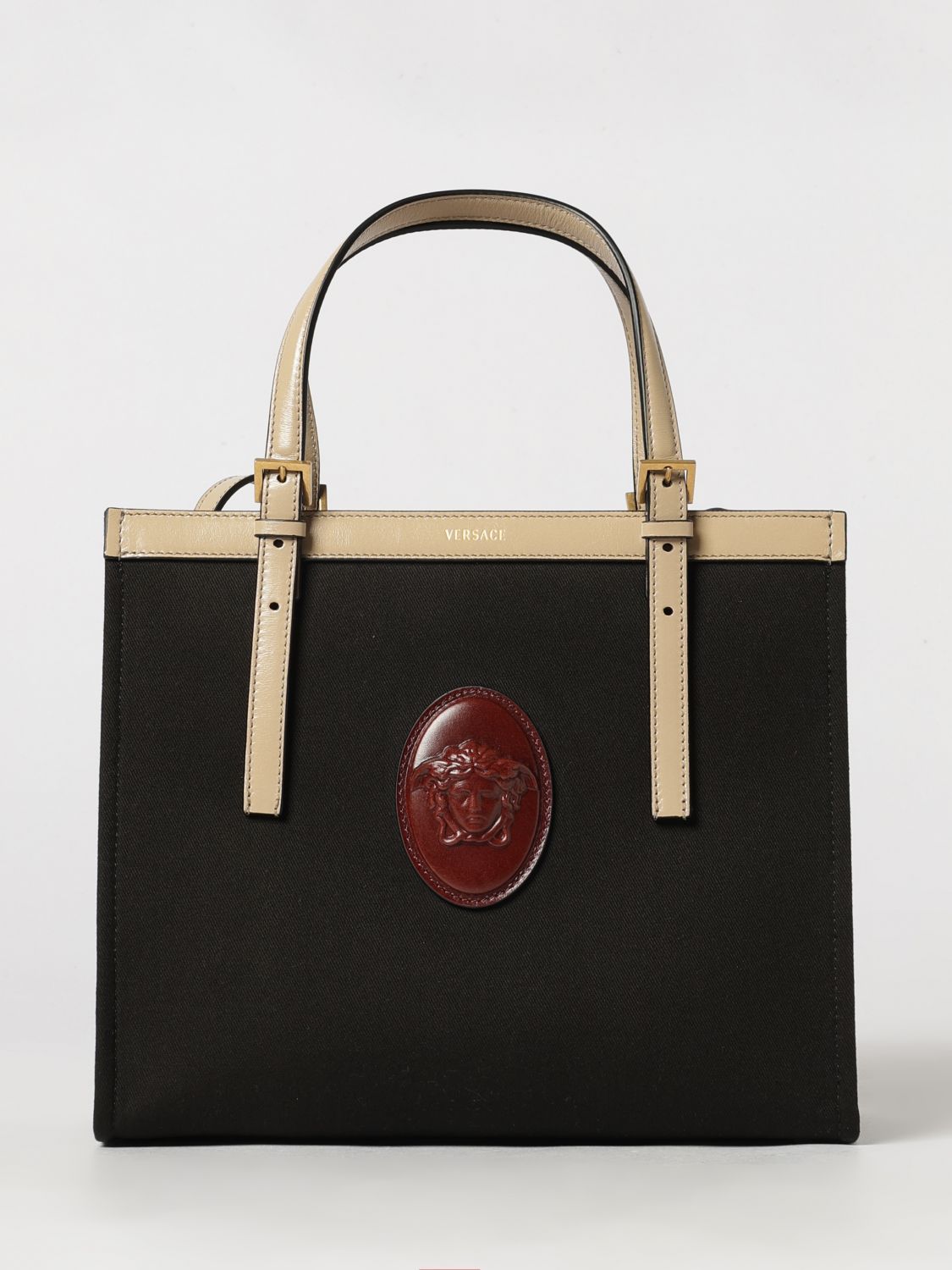 VERSACE Tote Bag Woman color Black VERSACE Tote Bag Woman color Black