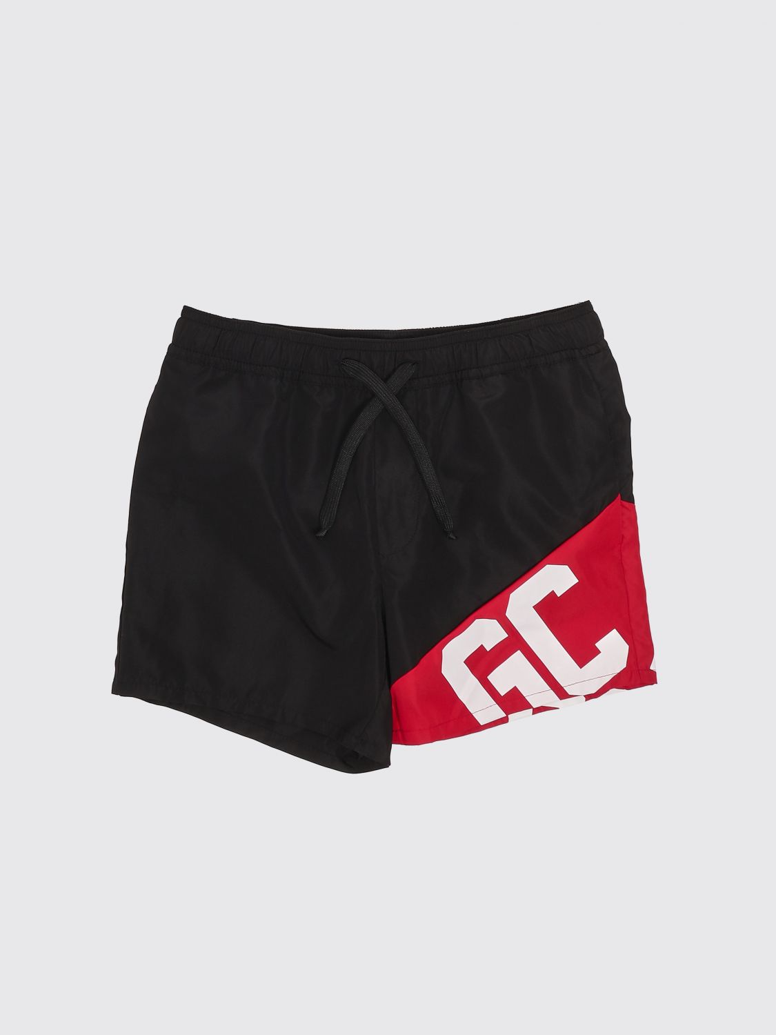 GCDS JUNIOR Badeshorts für Jungen aus Polyester mit Kontrast-Logo