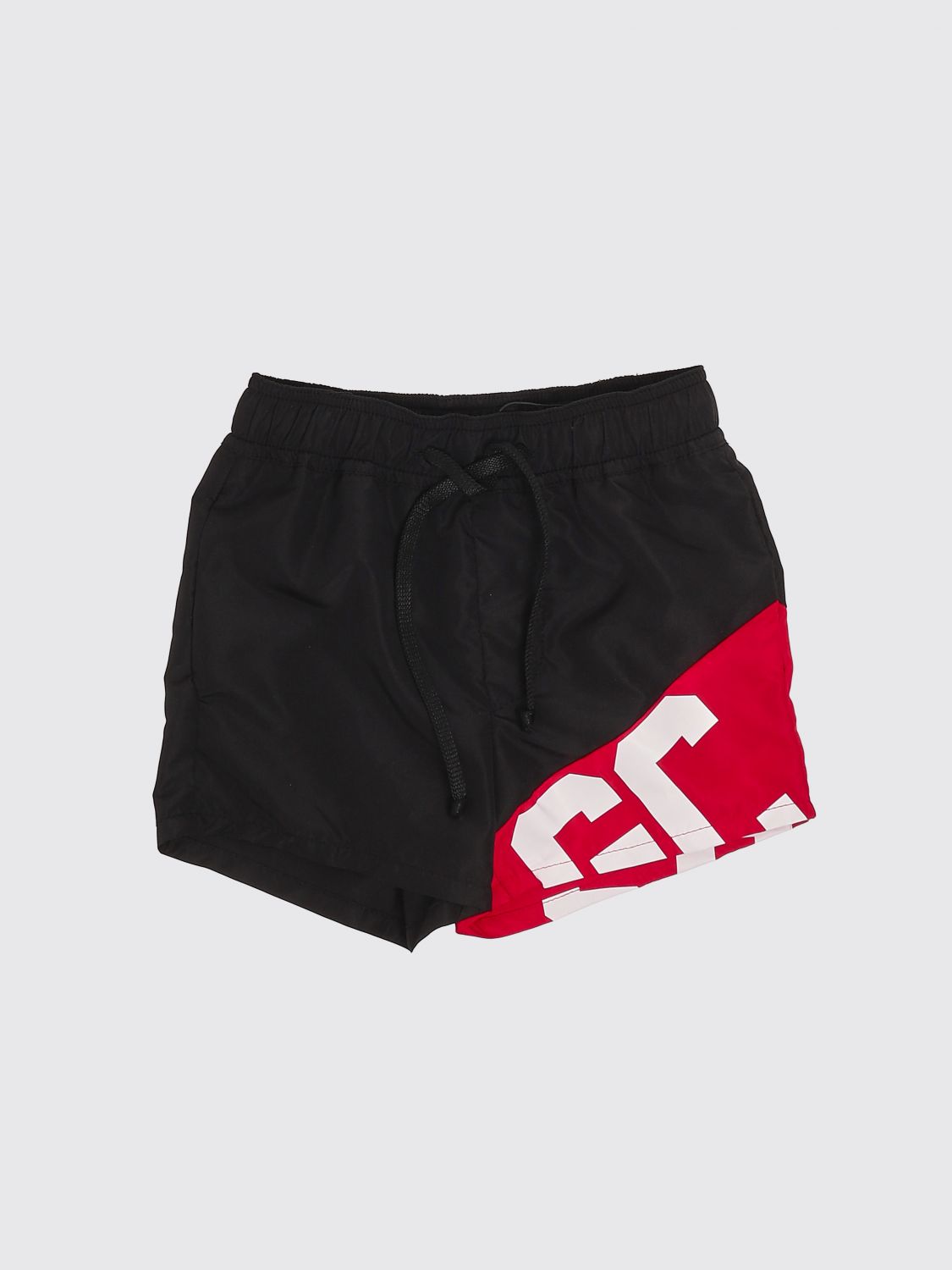 GCDS JUNIOR Badeshorts für Jungen aus Polyester mit Kontrastlogo