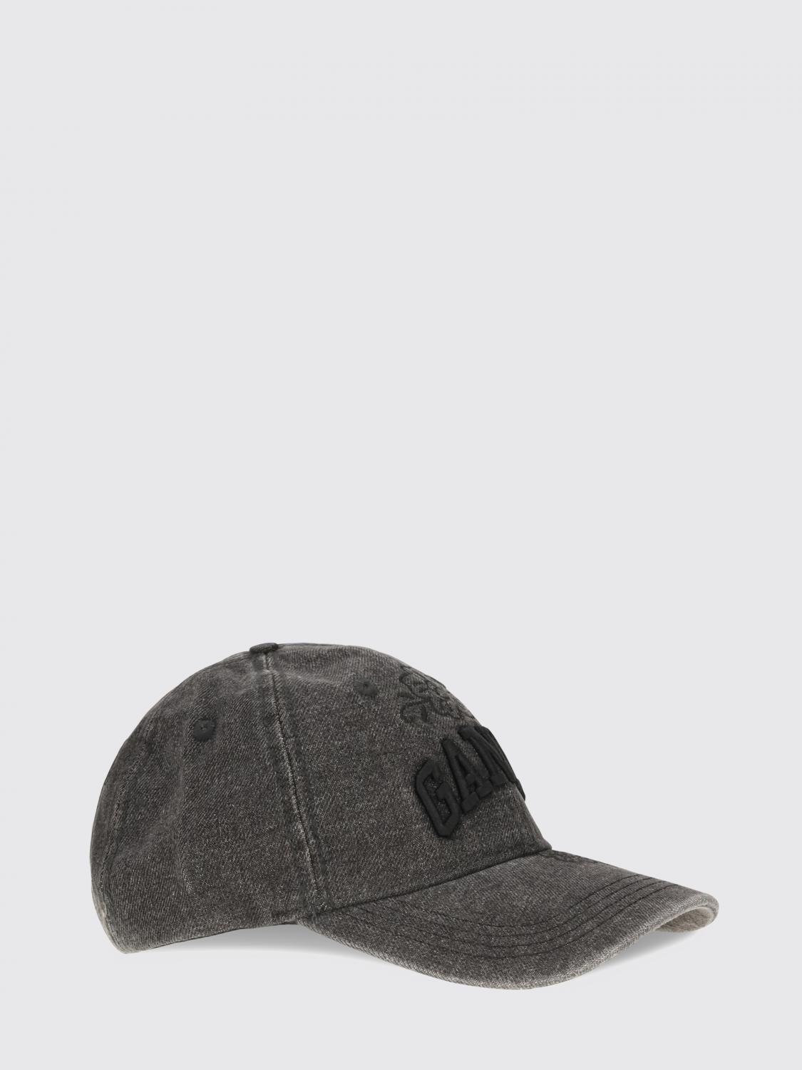 GANNI Hat Woman color Black