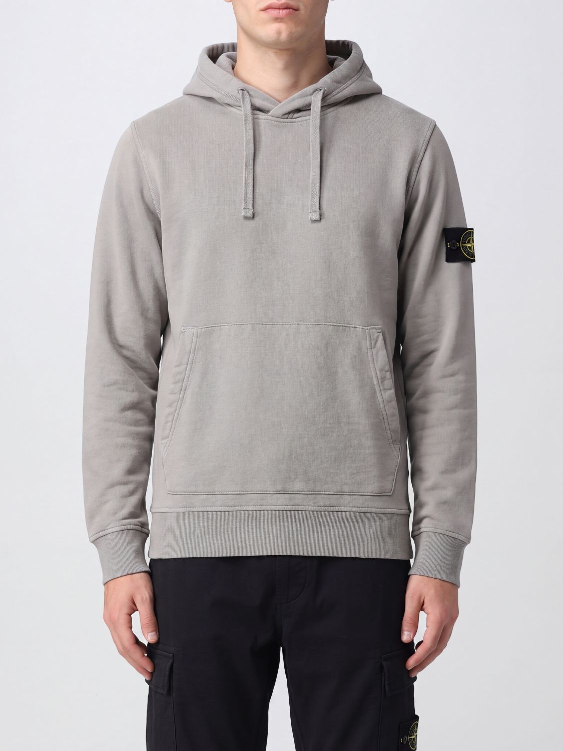 STONE ISLAND Felpa Uomo colore Grigio 1