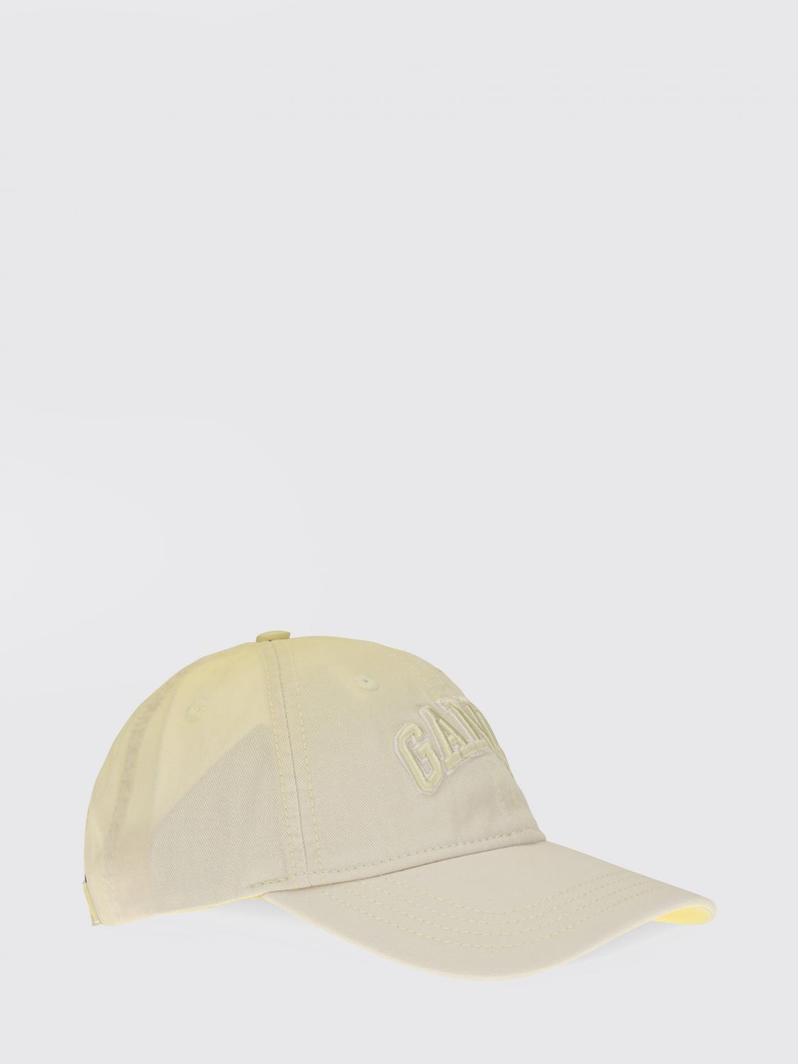 GANNI Hat Woman color Lemon