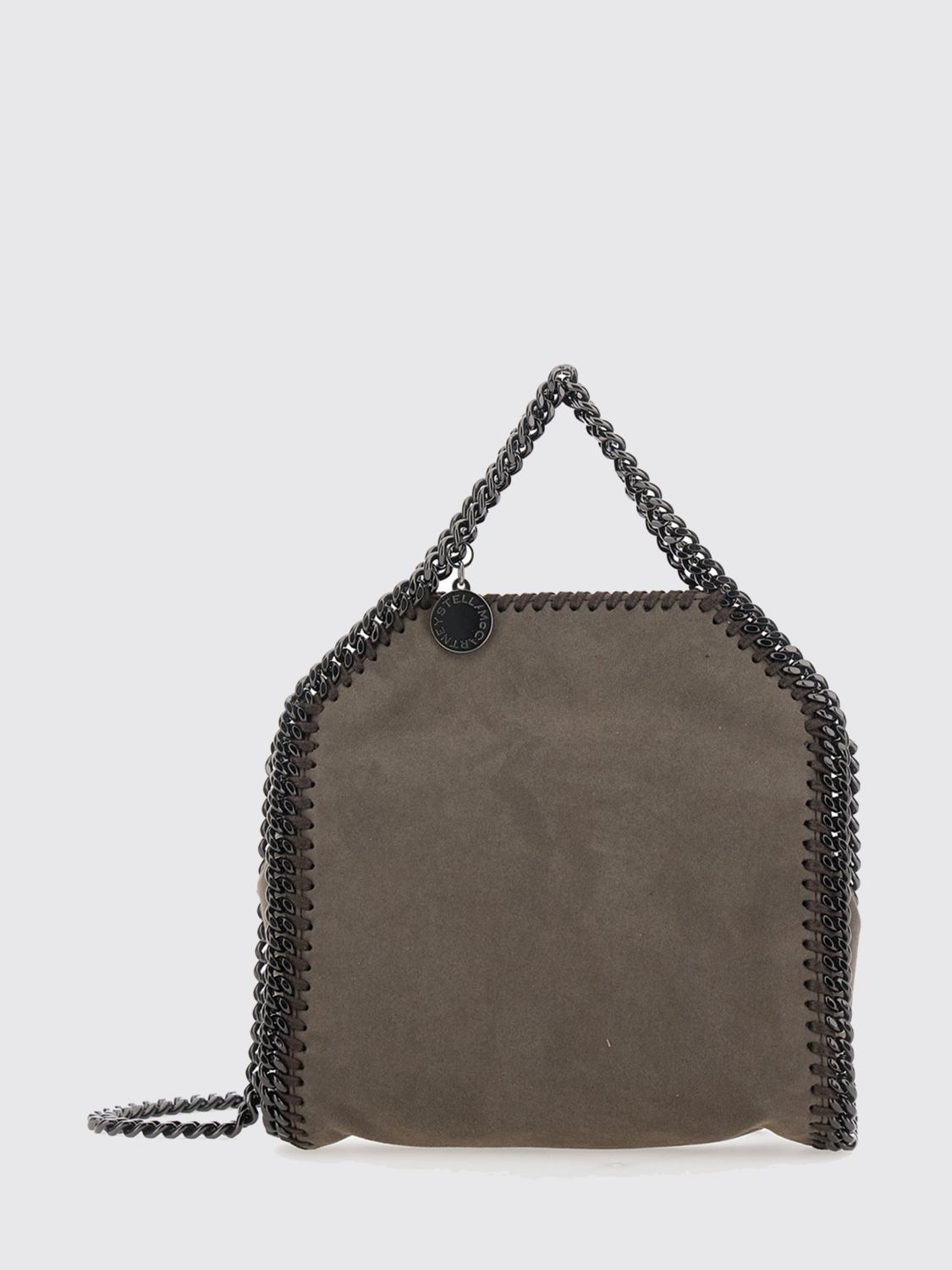 STELLA MCCARTNEY Falabella Mini Synthetic Leather Bag with Chain Trims