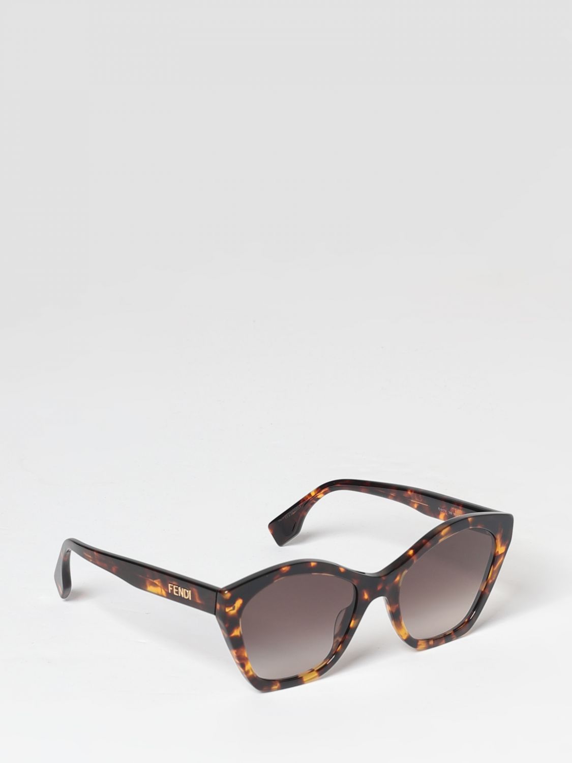 FENDI Occhiali da sole oversize in acetato dalla forma irregolare