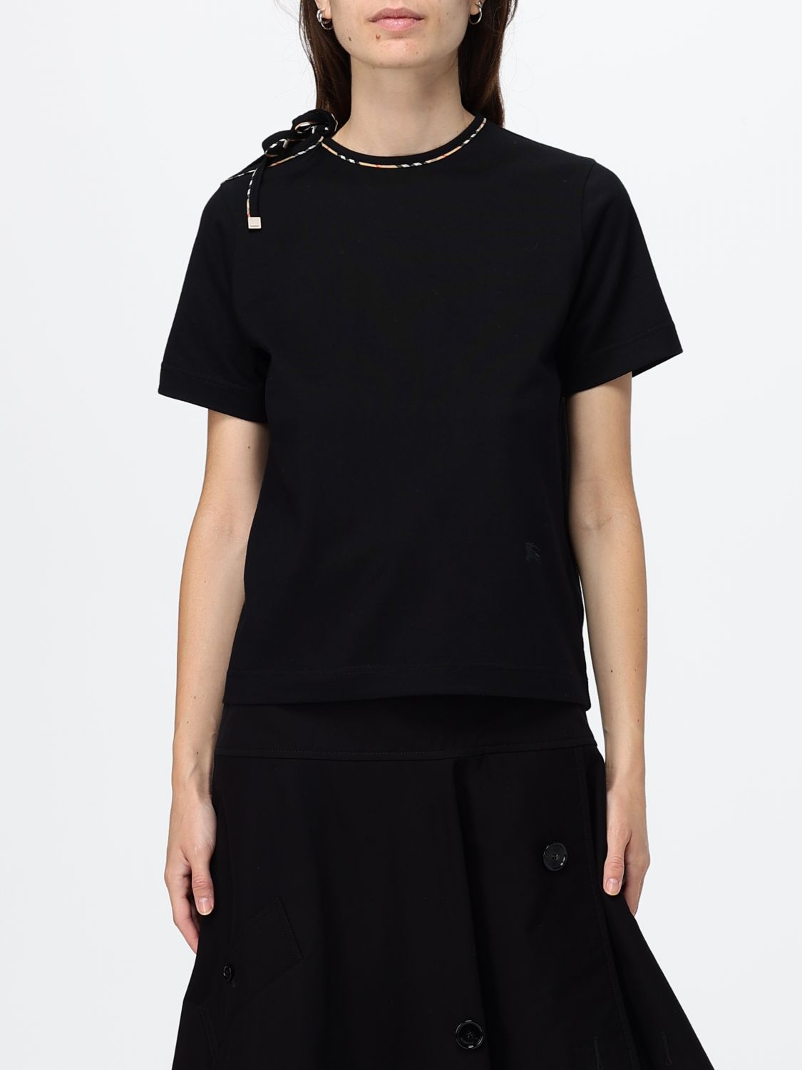 BURBERRY T-Shirts Donna colore Nero