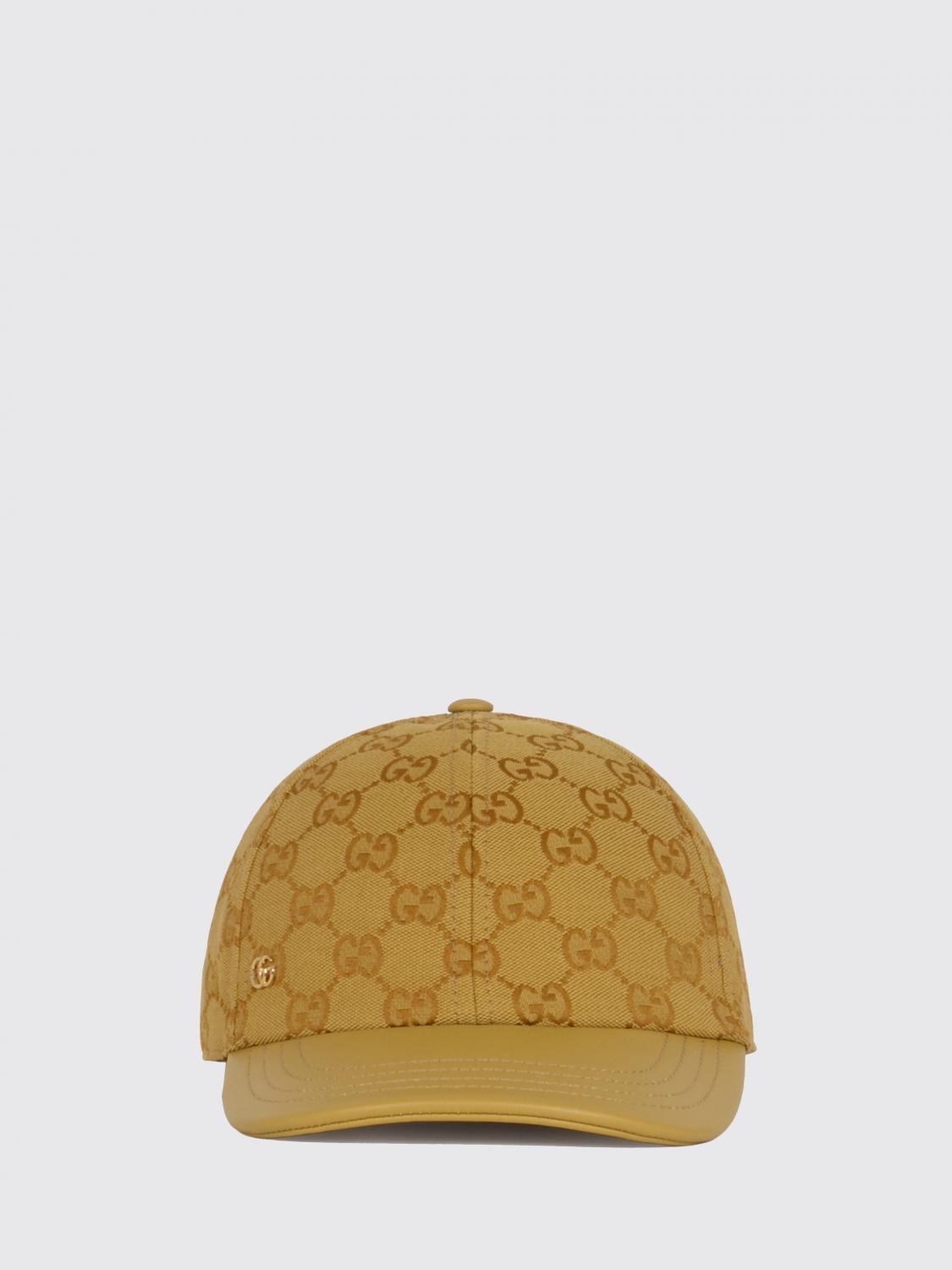 GUCCI Cappello da baseball in jacquard con monogramma GG e logo ricamato