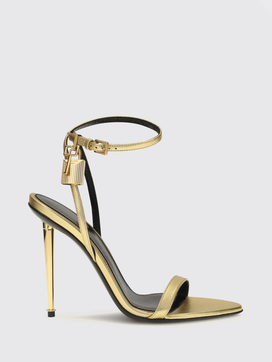 TOM FORD Sandali Con Tacco Donna colore Oro