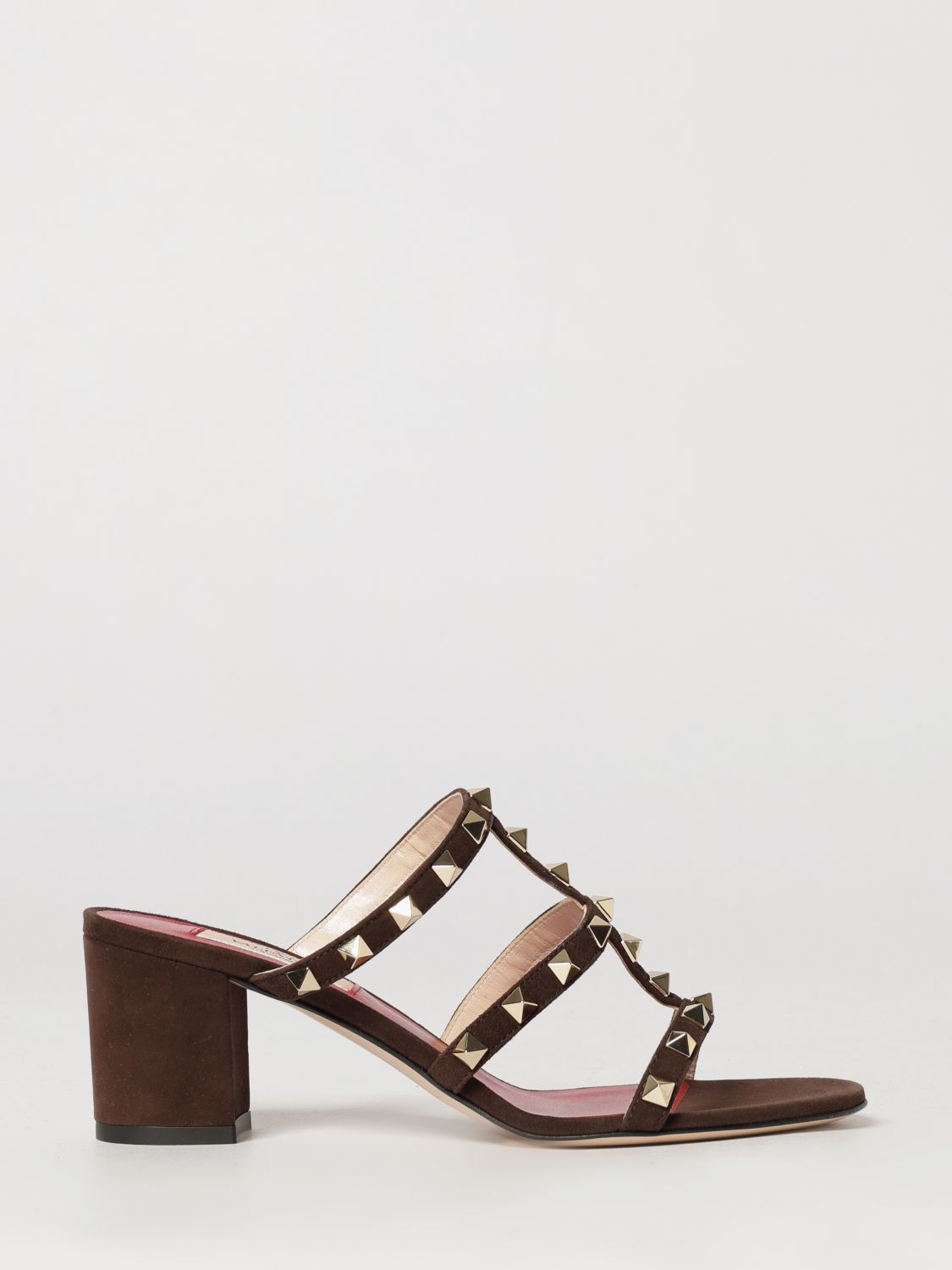 VALENTINO GARAVANI Heeled Sandal Woman color Brown