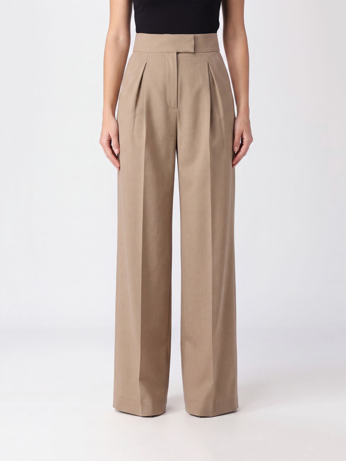 VALENTINO GARAVANI Shorts Woman color Beige
